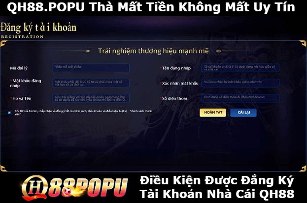 dieu-kien-duoc-dang-ky-tai-khoan-nha-cai-qh88